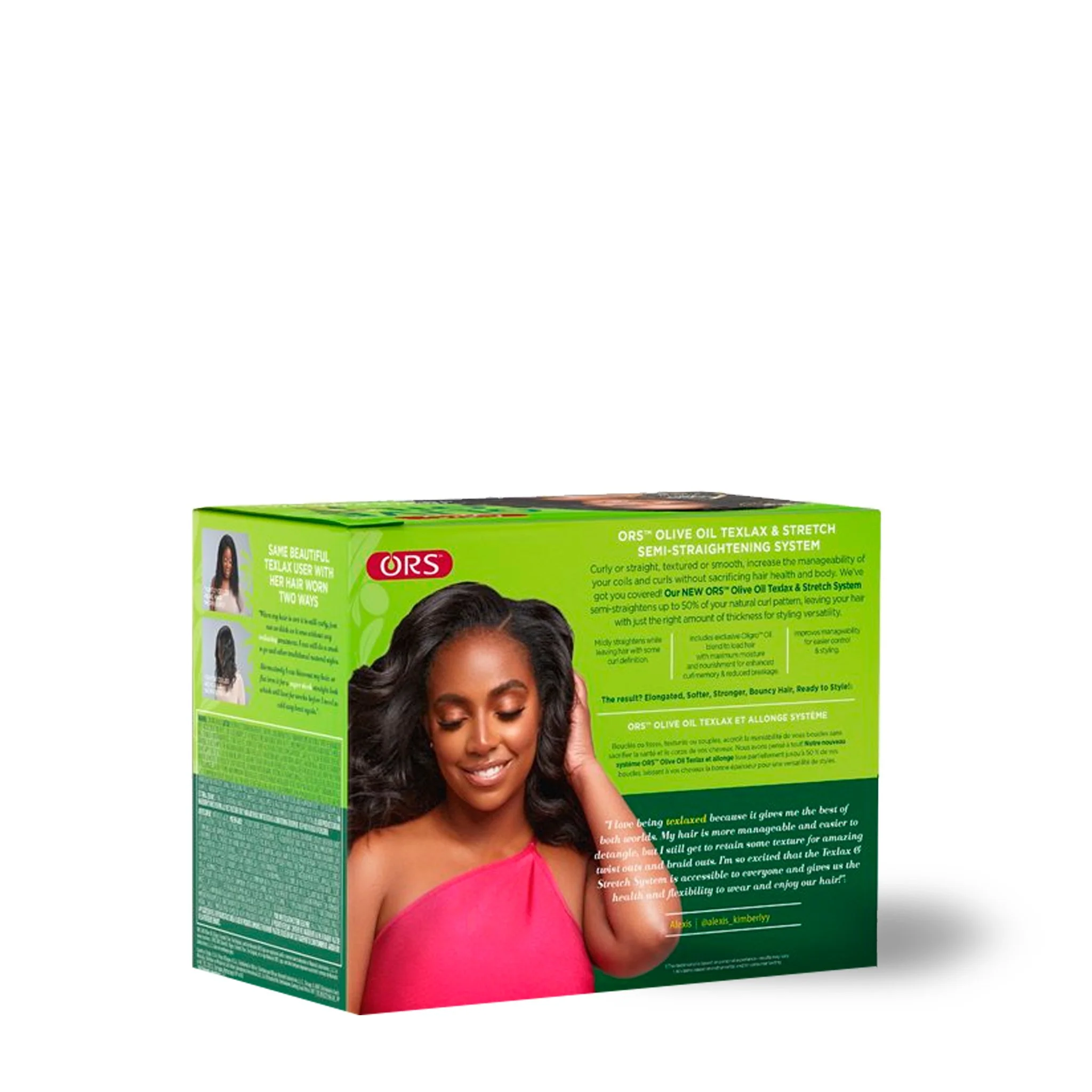 ORS Olive Oil Texlax & Stretch Semi-Straightening System for All Natural Hair Types - Image 4