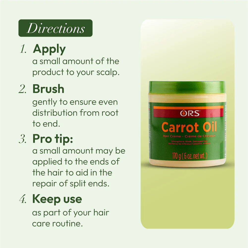 ORS Carrot Oil Hairdress (6.0 oz) - Image 8