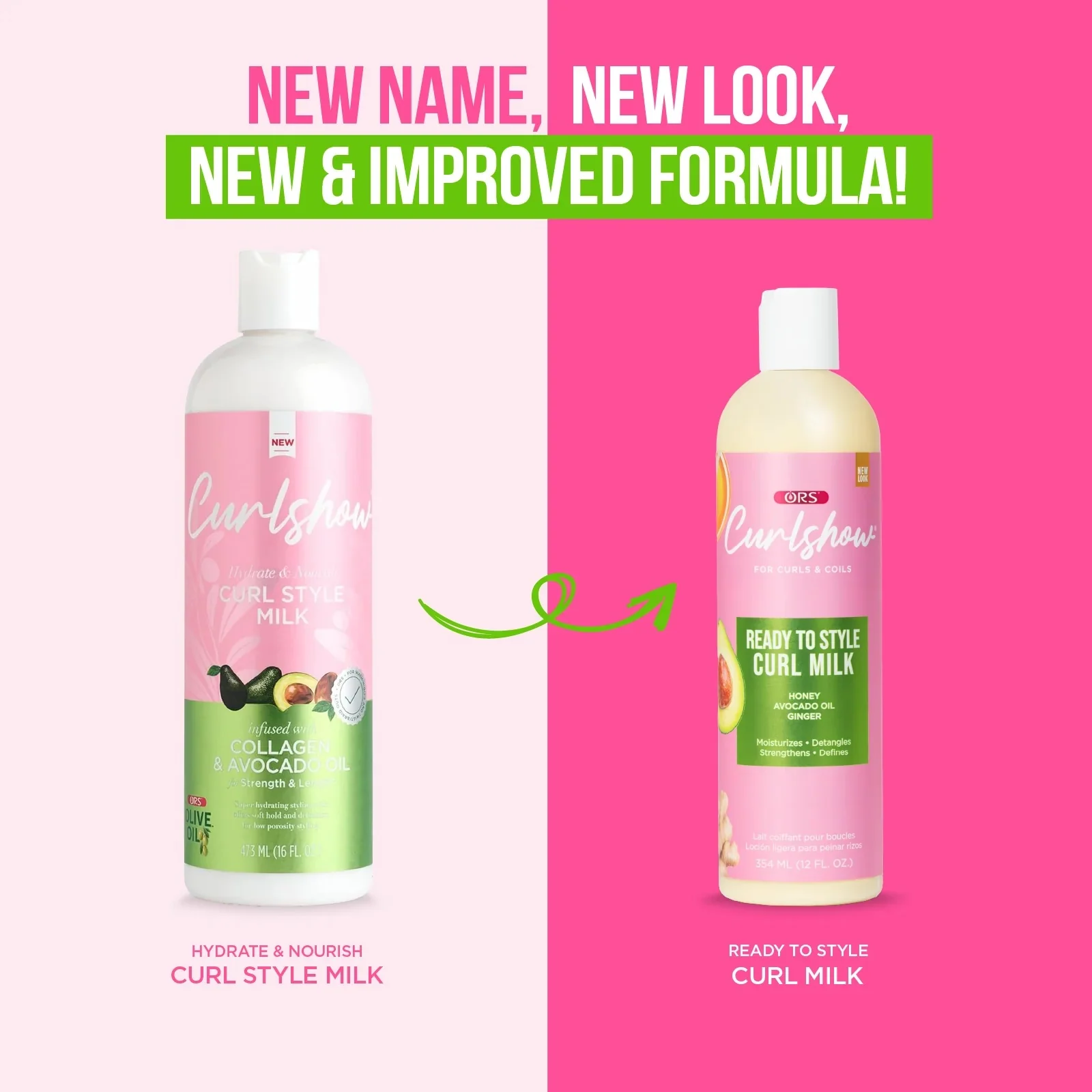 ORS Curlshow Ready to Style Curl Milk (12.0 oz) - Image 4