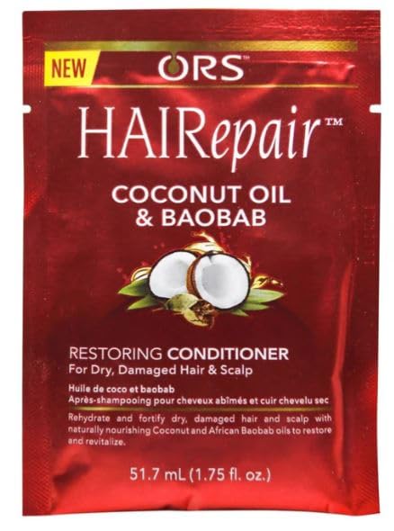 ORS HAIRepair Coconut Oil & Baobab Restoring Conditioner (1.75 oz) 12-Pack - Image 5