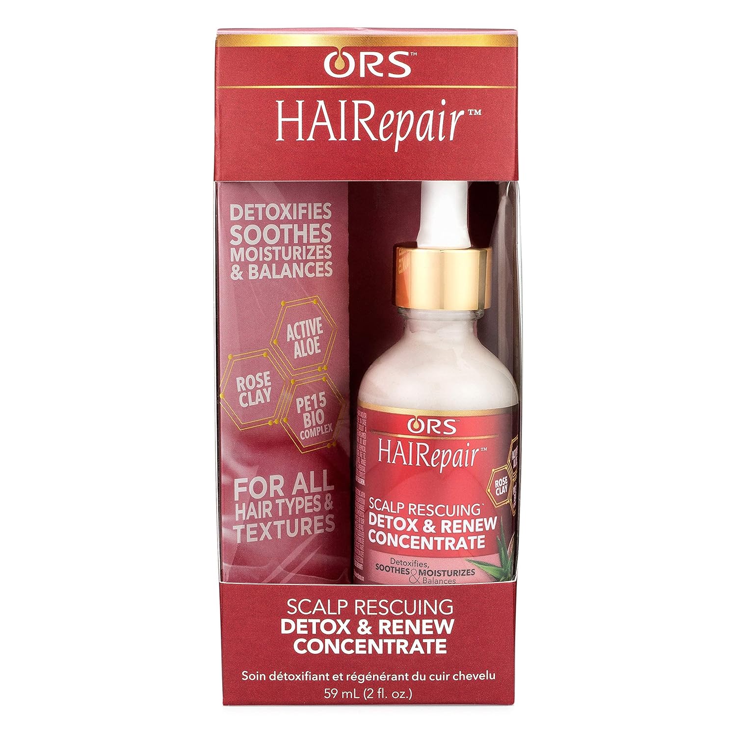 ORS Hairepair Scalp Rescuing Detox & Renew Concentrate (2.0 oz) - Image 3