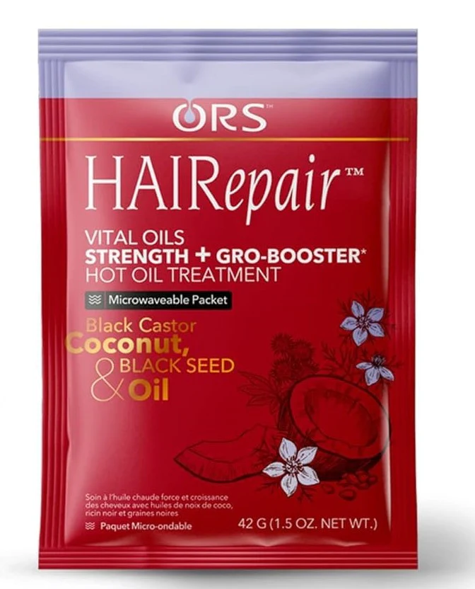 ORS Hairepair Vital Oils Strength + Gro-Booster Hot Oil Treatment (1.5 oz) 12-Pack - Image 5