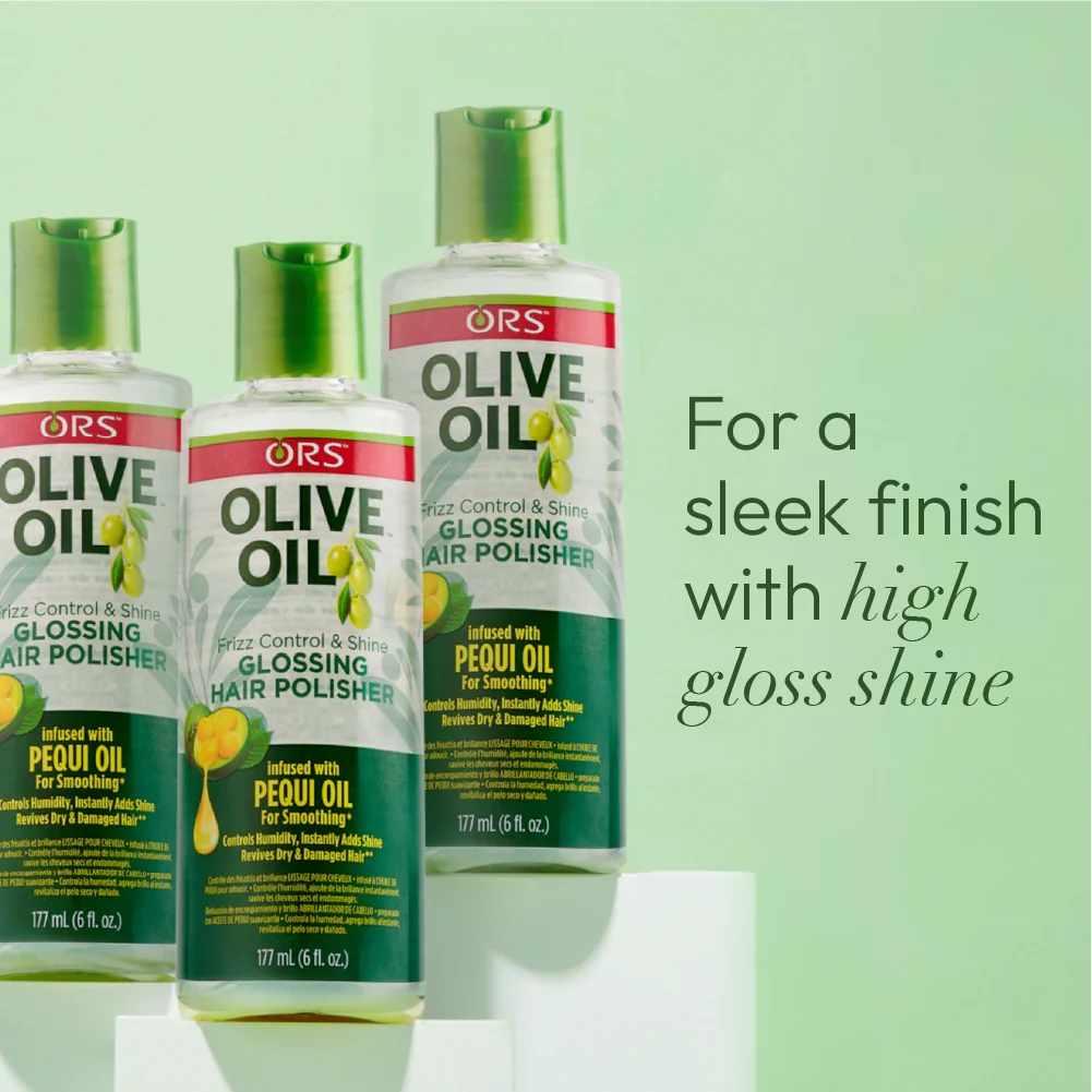 ORS Olive Oil Glossing Hair Polisher for Smoothing (6 oz) - Image 5