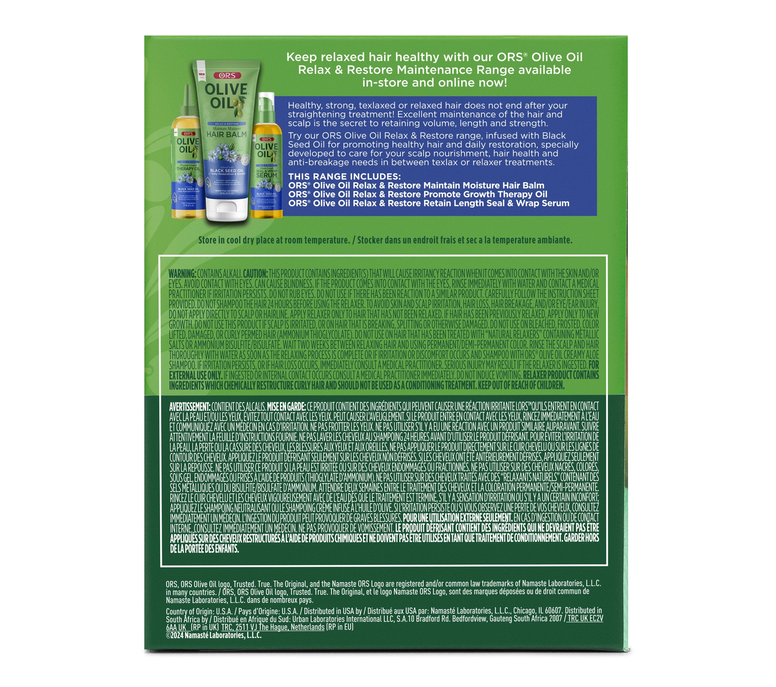 ORS Olive Oil New Growth No-Lye Hair Relaxer - Extra Strength - Image 3