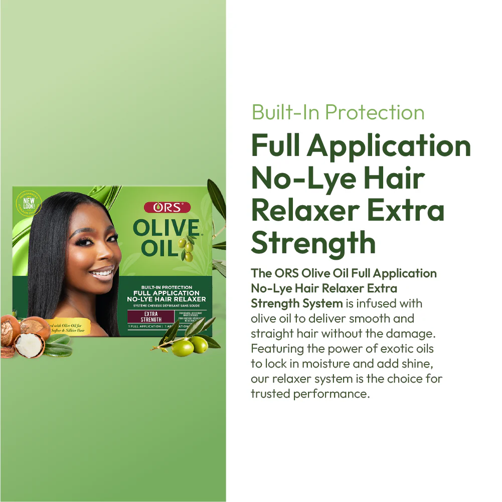 ORS Olive Oil Full Application No-Lye Hair Relaxer - Extra Strength - Image 6