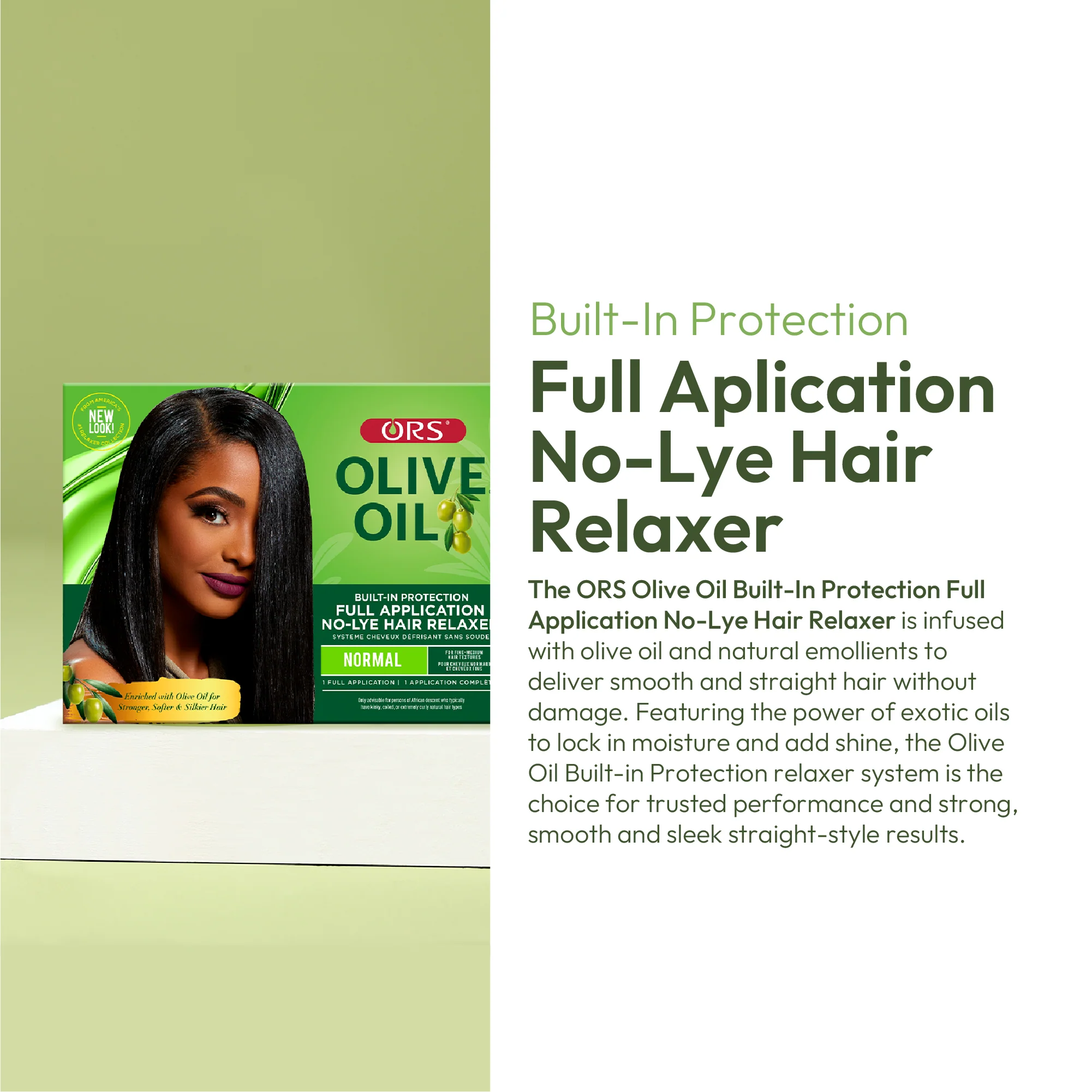 ORS Olive Oil Full Application No-Lye Hair Relaxer - Normal - Image 5