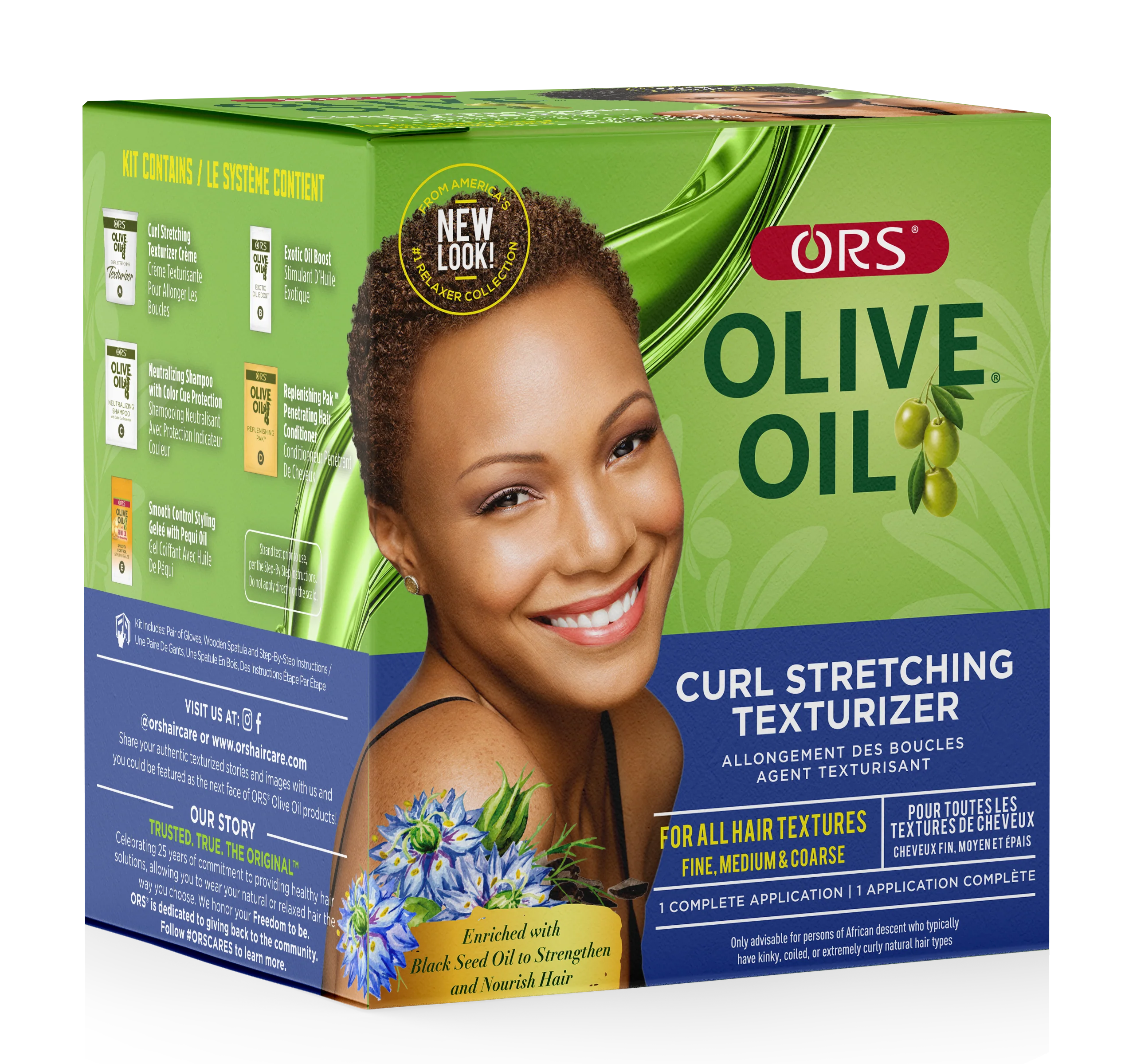 ORS Olive Oil Curl Stretching Texturizer for All Hair Textures - Image 3