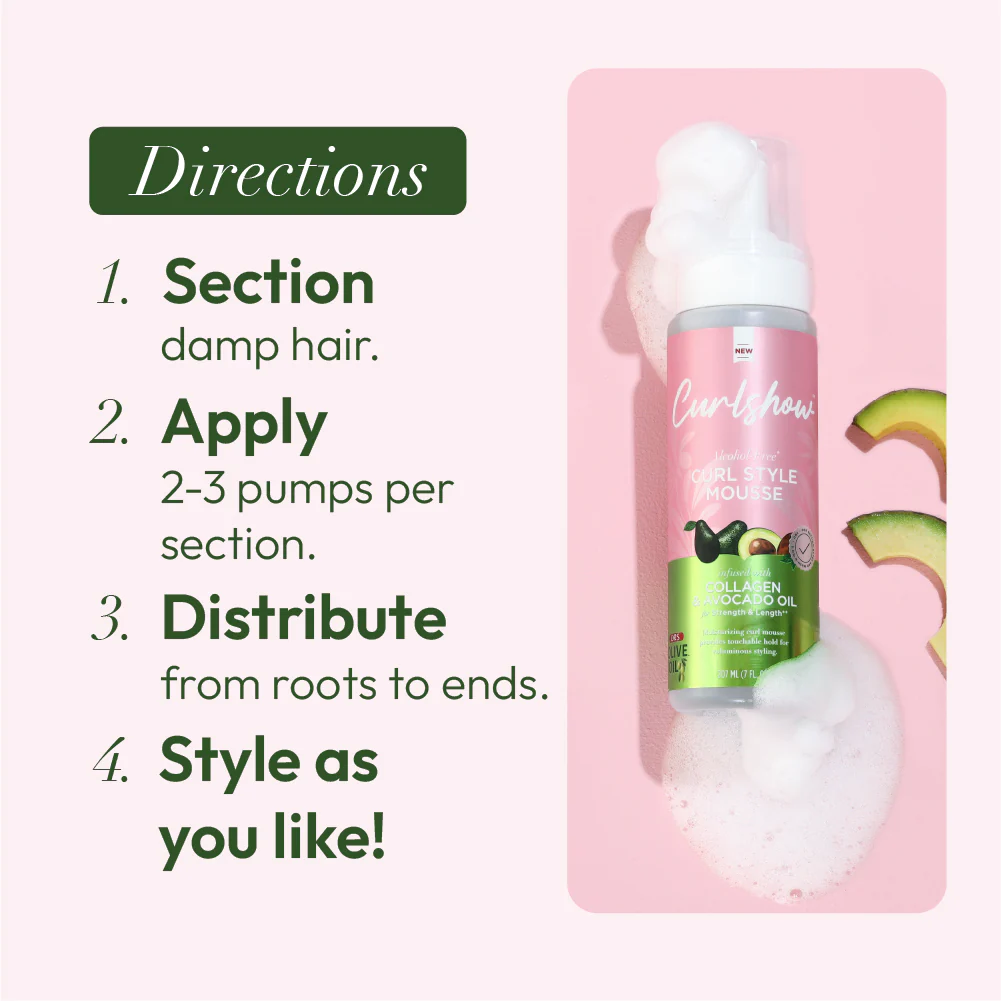 ORS Olive Oil Curlshow Curl Creator, Style Milk & Mousse 3-Piece Set - Image 11