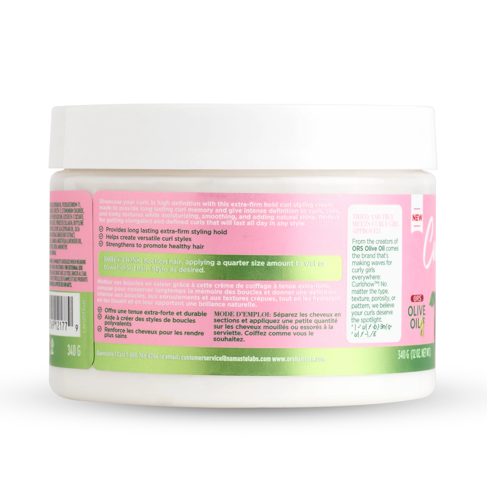 ORS Olive Oil Curlshow Multi-Use Styling Cream for Strength & Length (12.0 oz) - Image 3