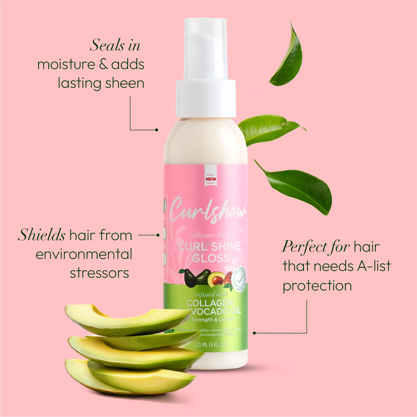 ORS Olive Oil Curlshow Curl Shine Gloss For Strength & Length  (4.0 Oz) - Image 3