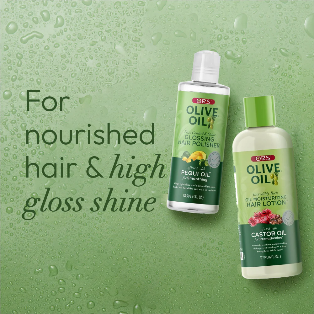 ORS Olive Oil Hair Lotion & Polisher for Strengthening & Smoothing 2-Piece Set - Image 5