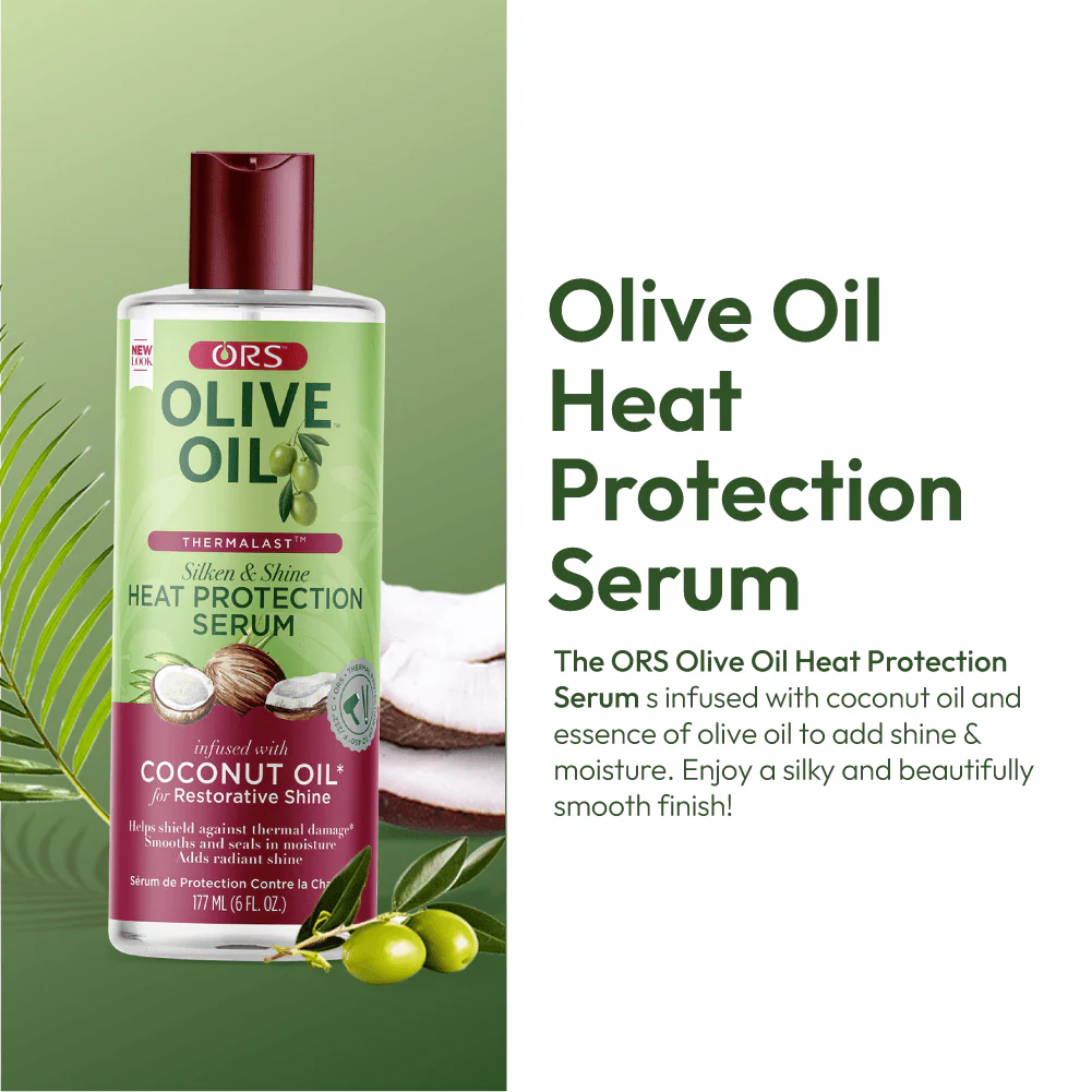 ORS Olive Oil Thermalast Heat Protection Serum (6.0 oz) - Image 5