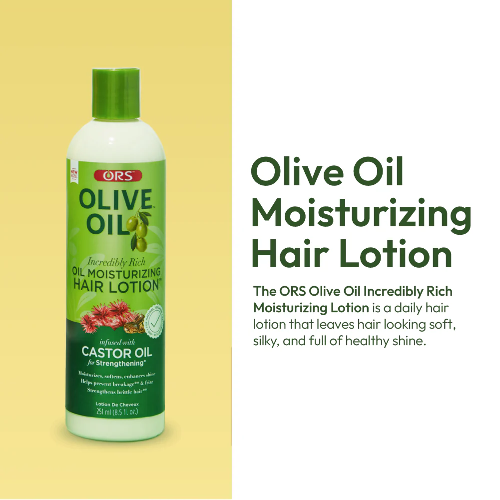 ORS Olive Oil Moisturizing Hair Lotion for Strengthening (8.5 oz) - Image 4