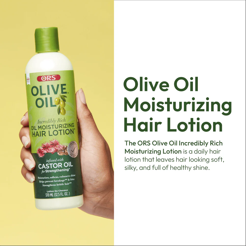 ORS Olive Oil Moisturizing Hair Lotion for Strengthening (12.5 oz) - Image 4