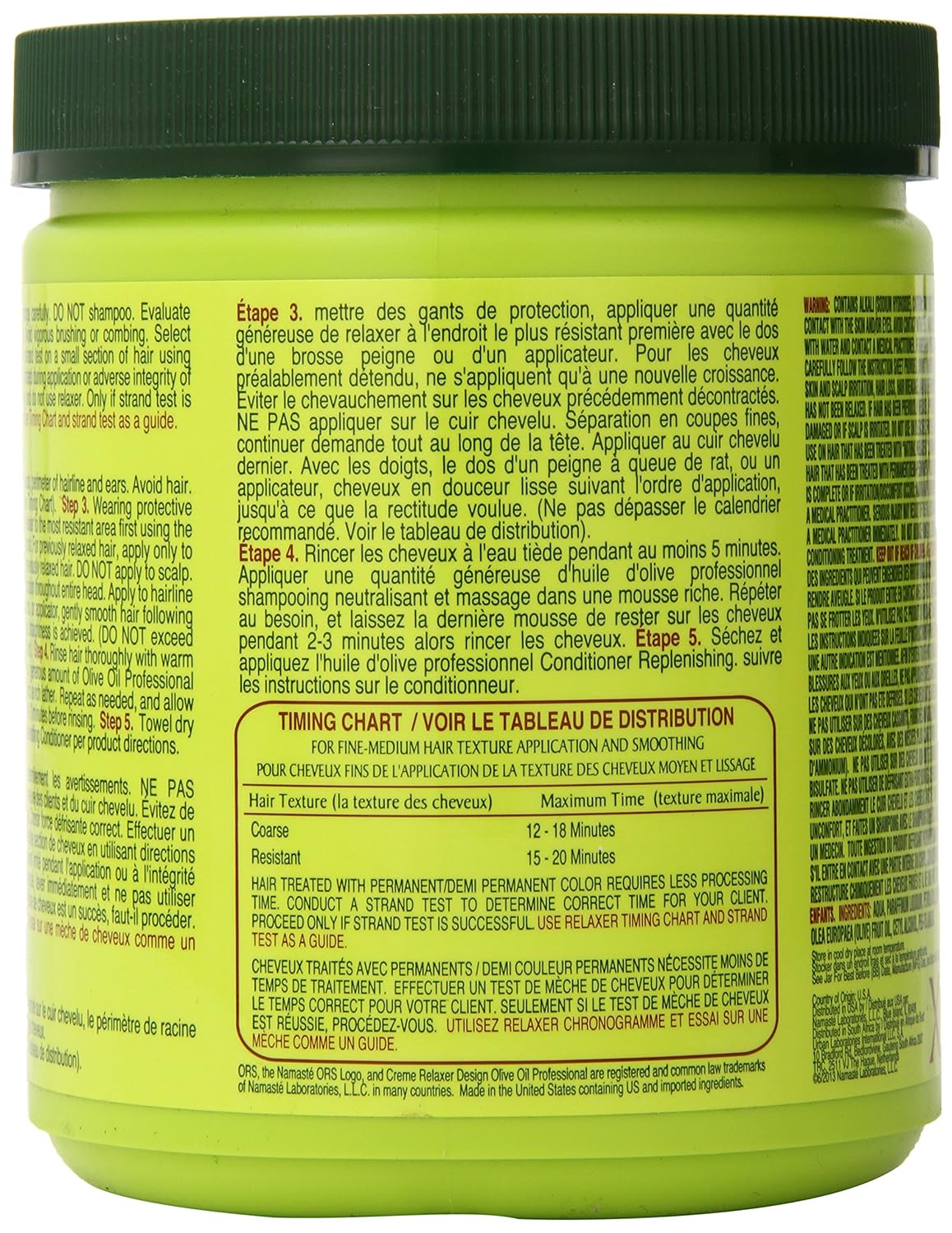 ORS Olive Oil Professional Creme Relaxer Extra Strength (18.7 oz) - Image 3