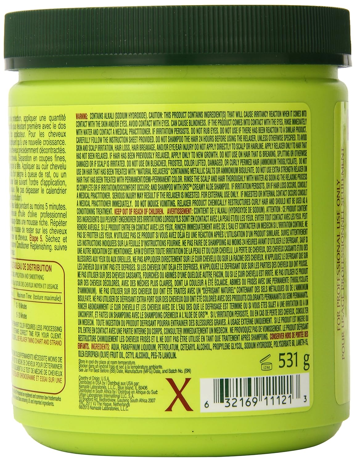 ORS Olive Oil Professional Creme Relaxer Extra Strength (18.7 oz) - Image 4