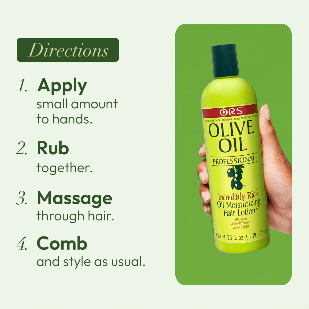 ORS Olive Oil Professional Incredibly Rich Oil Moisturizing Hair Lotion (23.0 oz) - Image 7