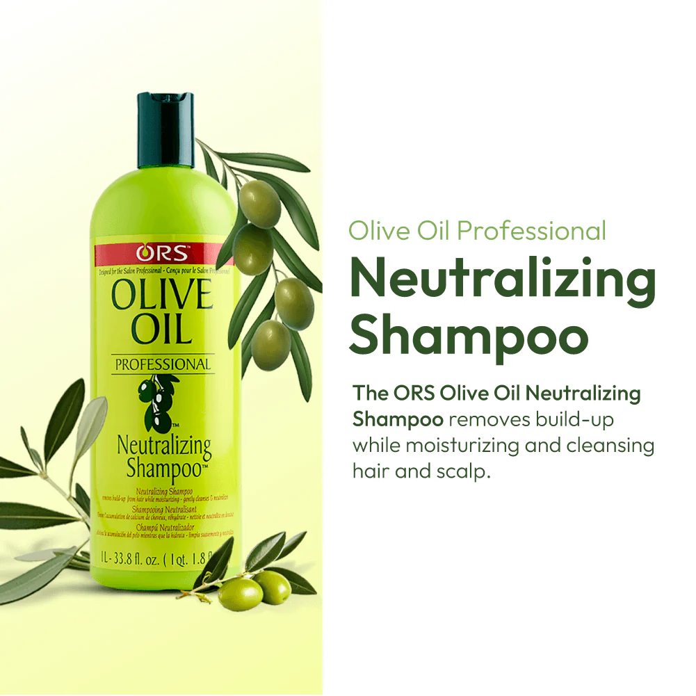 ORS Olive Oil Professional Neutralizing Shampoo (33.8 oz) - Image 4