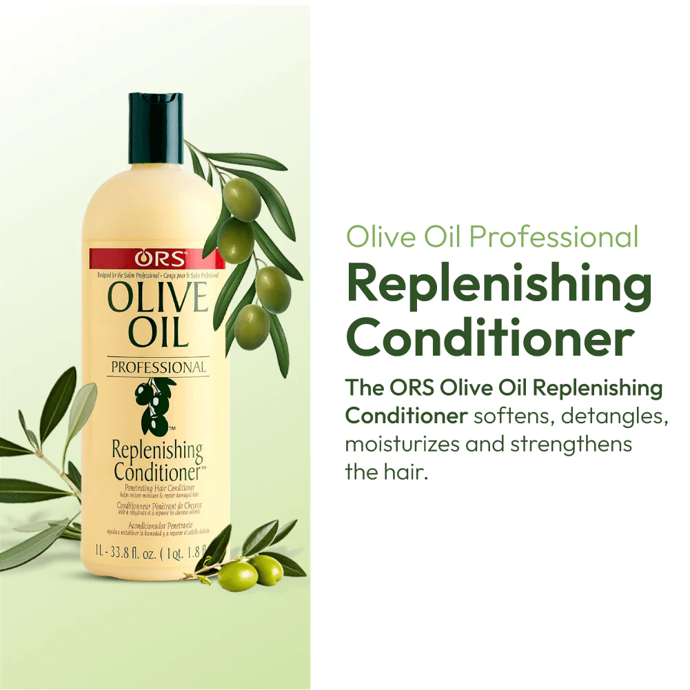 ORS Olive Oil Professional Replenishing Conditioner (33.8 oz) - Image 4