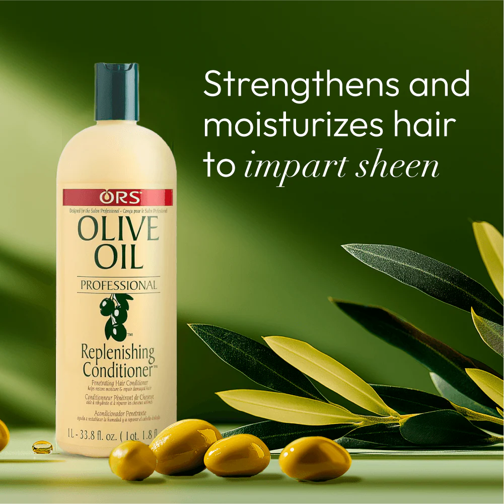 ORS Olive Oil Professional Replenishing Conditioner (33.8 oz) - Image 6