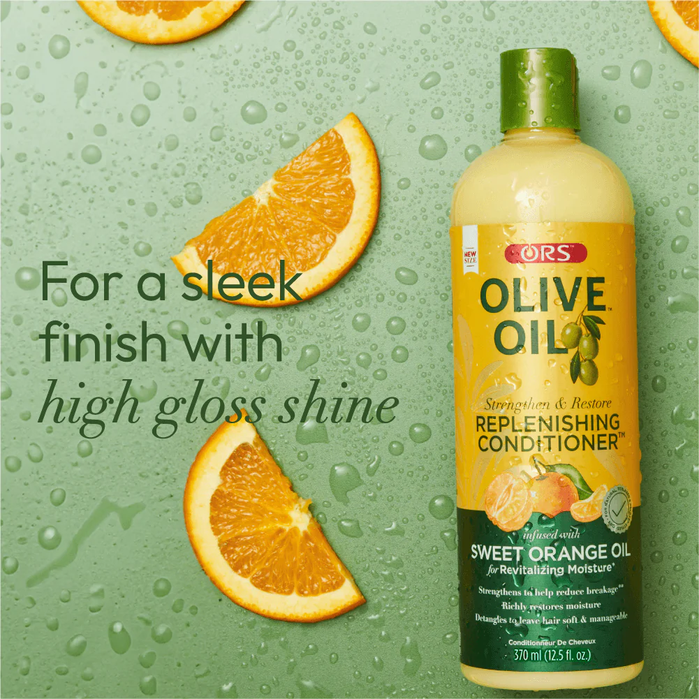 ORS Olive Oil Replenishing Conditioner for Revitalizing Moisture (12.25 oz) 4-Pack - Image 6