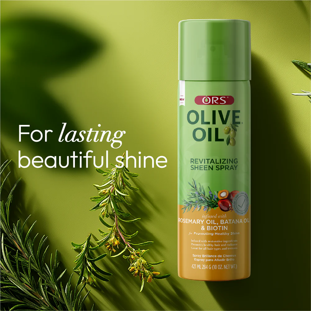 ORS Olive Oil Revitalizing Sheen Spray for Promoting Healthy Shine (10.0 OZ) - Image 5