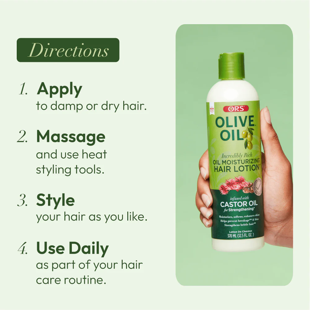 ORS Olive Oil Shampoo, Conditioner & Hair Lotion 3-Piece Set - Image 8