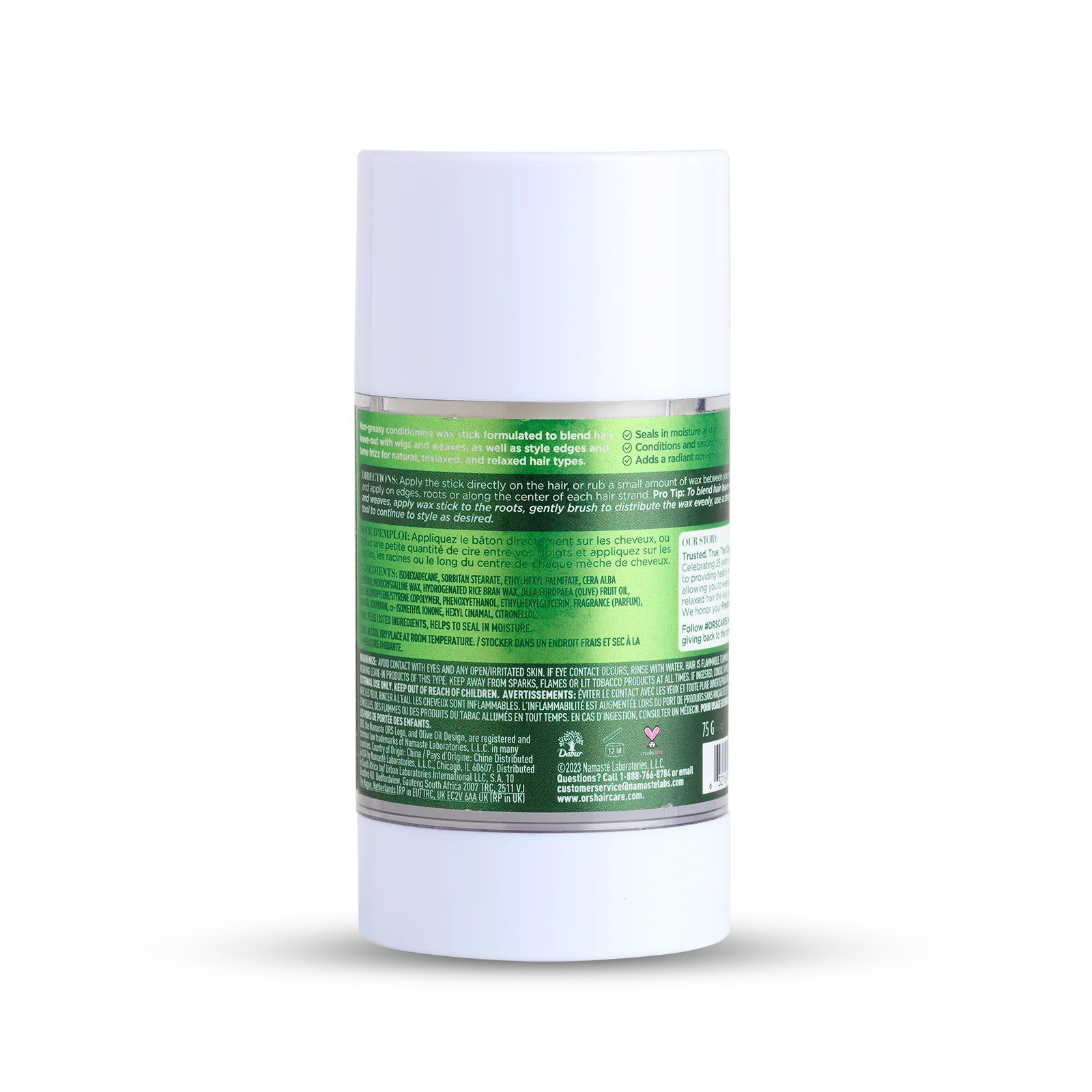 ORS Olive Oil Style & Sculpt Perfect Blend Wax Stick Styler (2.6 oz) - Image 3