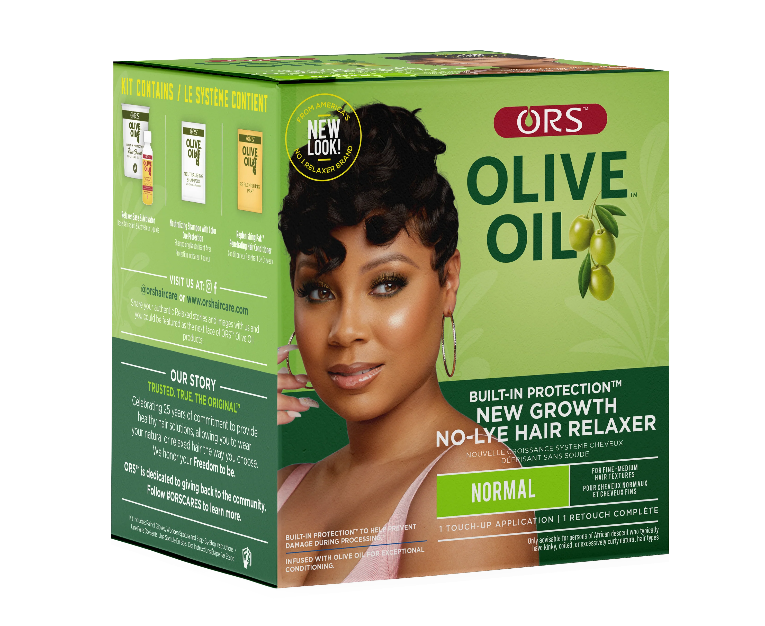 ORS Olive Oil New Growth No-Lye Hair Relaxer - Normal - Image 3