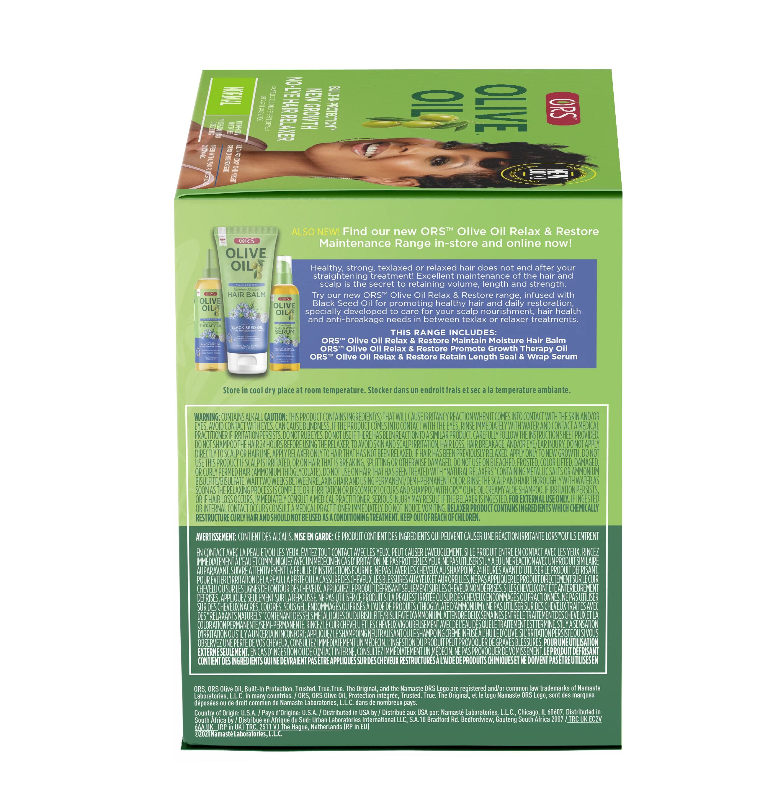 ORS Olive Oil New Growth No-Lye Hair Relaxer - Normal - Image 4